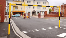 Steel Car Park Height Restriction Barrier