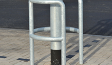 Steel Lampost Protector Bollard Post