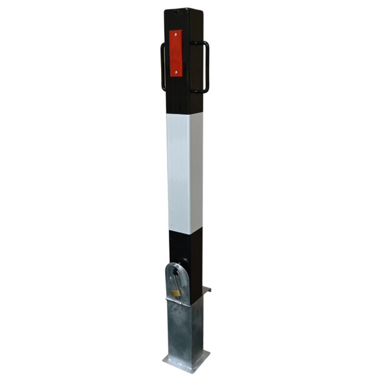 Removable Steel Security Bollard Post With Lifting Handles Removable Steel Security Bollard Post With Lifting Handles