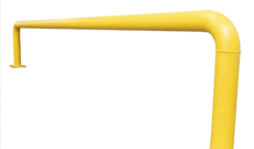 Removable Steel Security Bollard Post With Lifting Handles