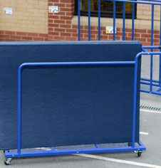 PE matting storage trolleys