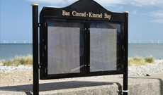 Outdoor Public Beachfront Information Display Case