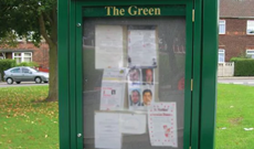 Outdoor Public Parish Information Display Board