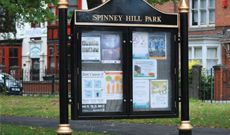 Outdoor Information Display Case