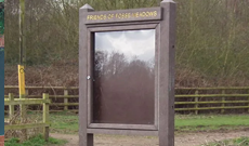 Timber Information Notice Display