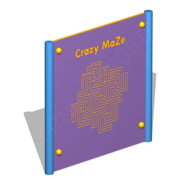 Crazy Maze Playground Activity Panel