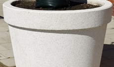 Outdoor Rectangular Cement Planter Box