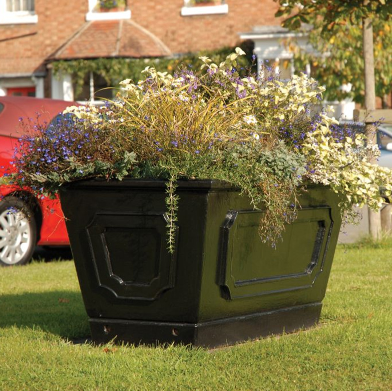 Standard Cast Iron Outdoor Planter Standard Cast Iron Outdoor Planter