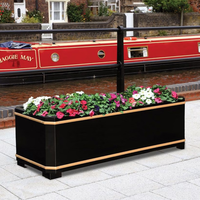 Rectangle Cast Iron Outdoor Planter Rectangle Cast Iron Outdoor Planter