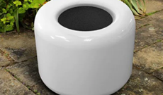 Round Composite Cement Planter
