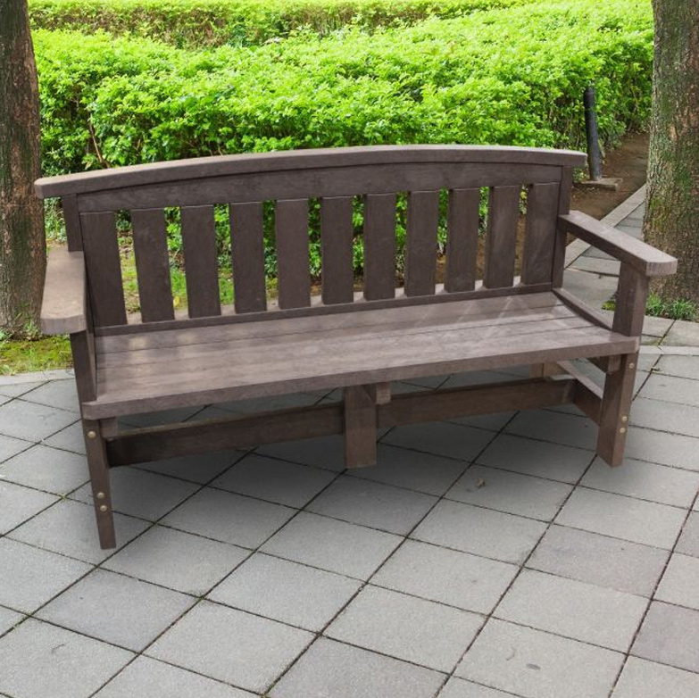 Outdoor Recycled Plastic Park Bench Outdoor Recycled Plastic Park Bench