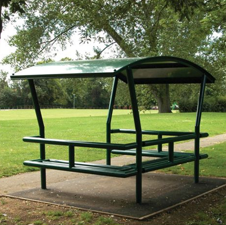 Steel Playground Weather Shelter Steel Playground Weather Shelter