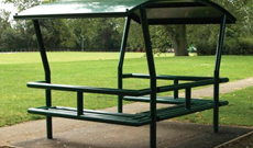 Steel Playground Weather Shelter