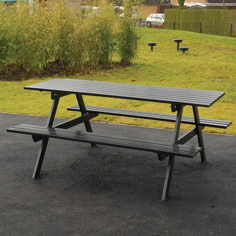 All Steel Outdoor Park Picnic Table All Steel Outdoor Park Picnic Table