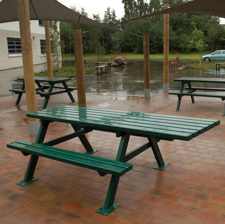 Outdoor Extended Wheelchair Picnic Table Outdoor Extended Wheelchair Picnic Table