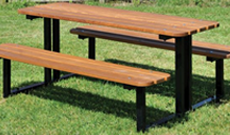 Contemporary Outdoor Seating Table