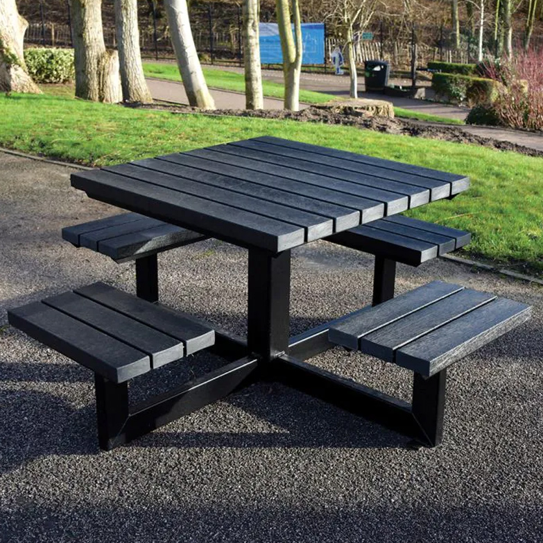Outdoor Recycled PVC Seating Picnic Table Outdoor Recycled PVC Seating Picnic Table