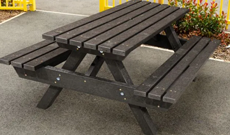 Recycled PVC Outdoor Picnic Table