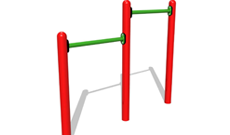 Playground Steel Agility Climbing Steel Chin Up Bars