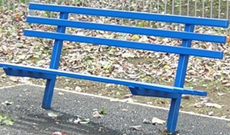 Anti Vandal Steel Bench