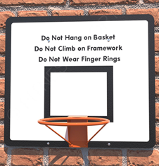 Anti Vandal Basketbal Goals