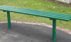 Anti Vandal Steel Bench