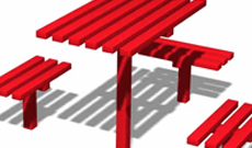 Steel Picnic Table