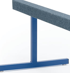 Carpeted Training Balance Beam