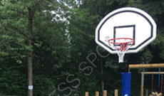 FORZA Alu80 Heavy Duty Socketed Basketball Unit [Schools]