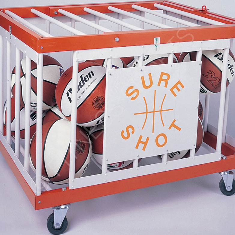 16 Basketball Storage Rack