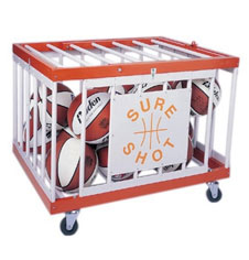 Basketball ball storage