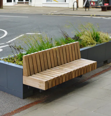 Public Display planter Display planter