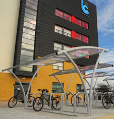 Perspex Bicycle Canopy Shelter