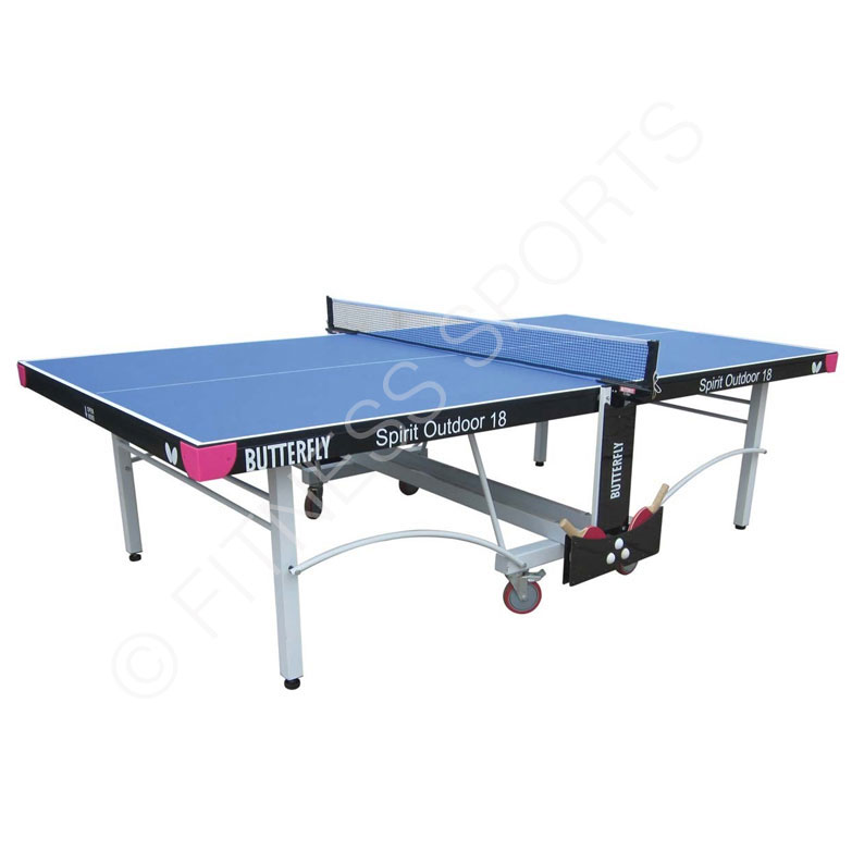 Butterfly Spirit 10 Rollaway Indoor and Outdoor Table Tennis Table 