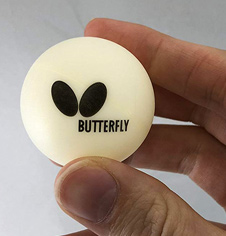 Butterfly multi pack table tennis easy ping pong balls.