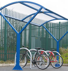 Canopy Bicycle Rack Storage Shelter