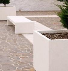 Public Display planter Display planter