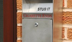 Cigarette Smoking Area Bins