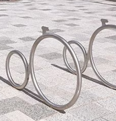 Steel Floor Mounted Cycle Stands