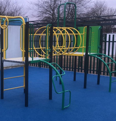 Playground Climbing Frame Installation Playground Climbing Frame Installation