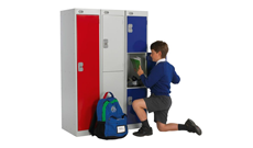 Steel Cloakroom Lockers