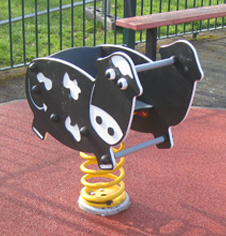 Playground springers for play areas