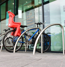 Steel Floor Mounted Cycle Stands