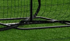 Intermediate netting freestanding support post