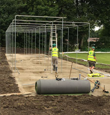 bespoke cricket practice areas