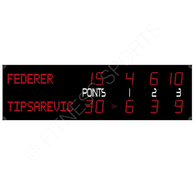 Electronic Tennis Scoreboard