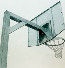 Basketball post ground sleeve