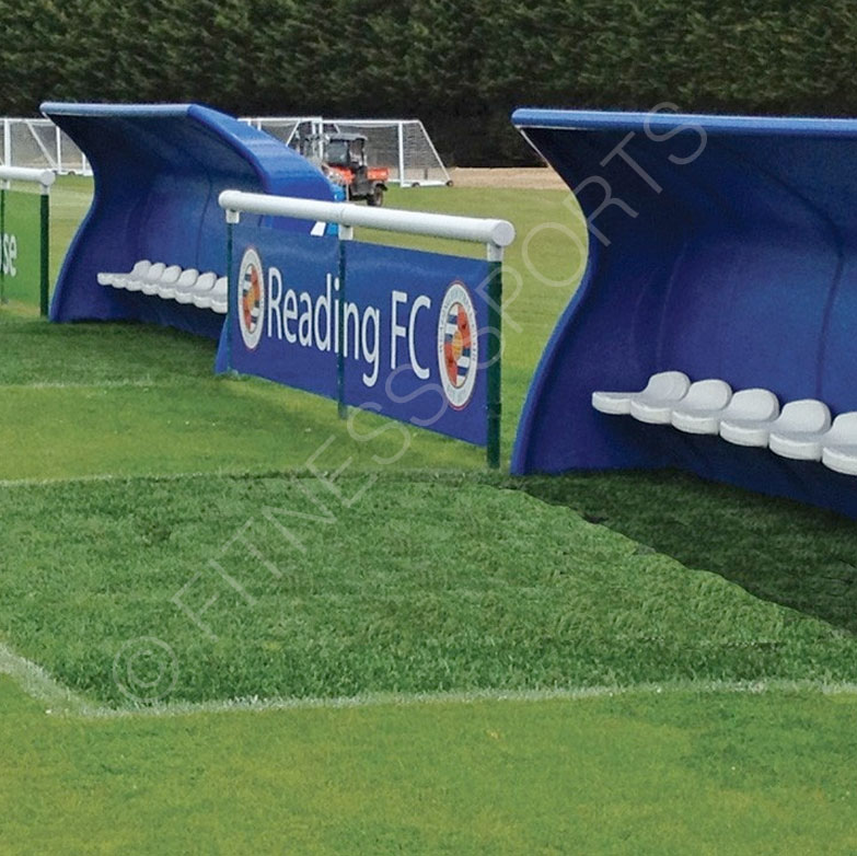 Pitch weather shelter for coaches and team players