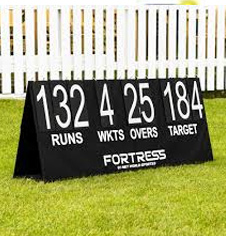 Bespoke and standard cricket scoreboards