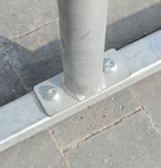 Steel Floor Mounted Cycle Stands
